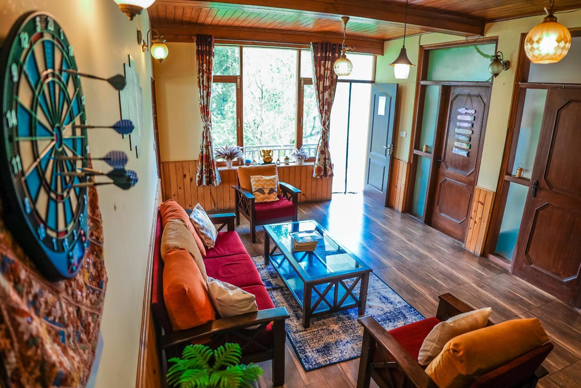 The Manu Emerald # Farmhouse # Top Selling Cottage In Manali # Peaceful Heritage Cozy Stay # Lawn With Bonfire # Most Awarded Экстерьер фото