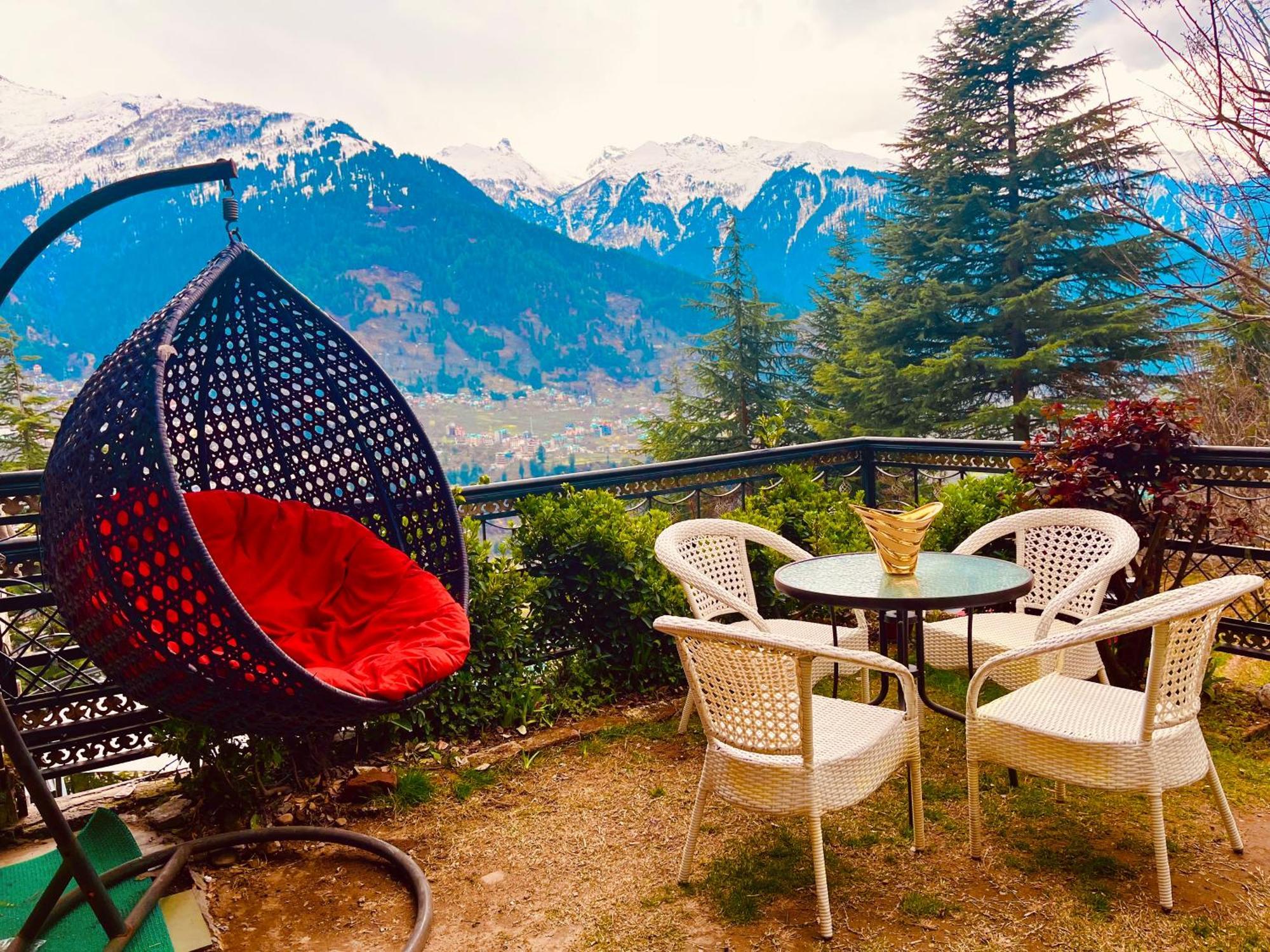 The Manu Emerald # Farmhouse # Top Selling Cottage In Manali # Peaceful Heritage Cozy Stay # Lawn With Bonfire # Most Awarded Экстерьер фото