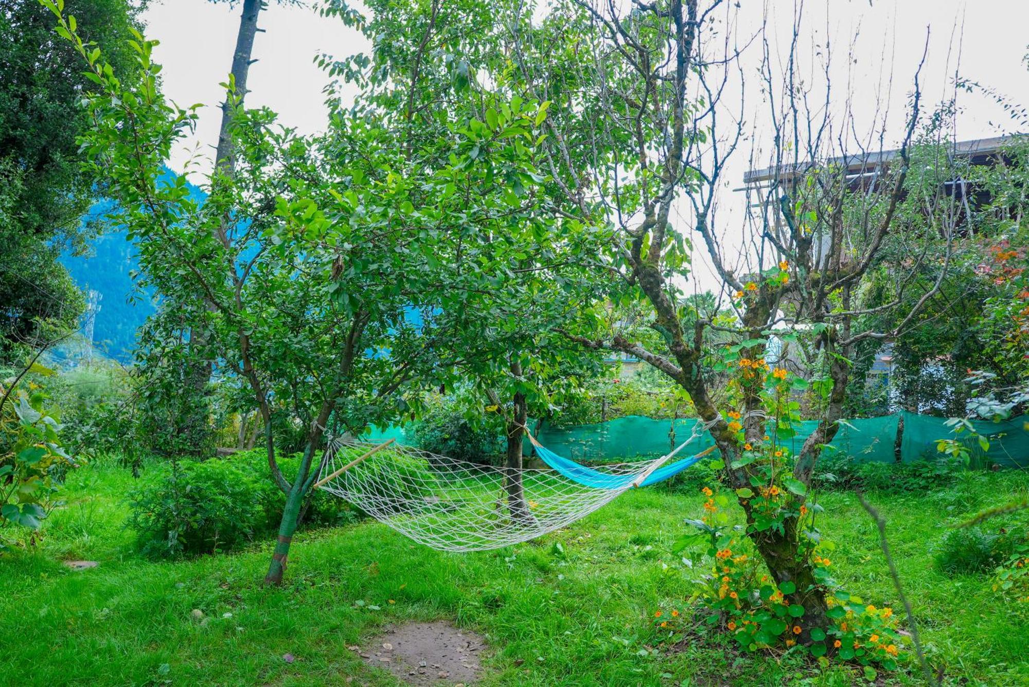 The Manu Emerald # Farmhouse # Top Selling Cottage In Manali # Peaceful Heritage Cozy Stay # Lawn With Bonfire # Most Awarded Экстерьер фото