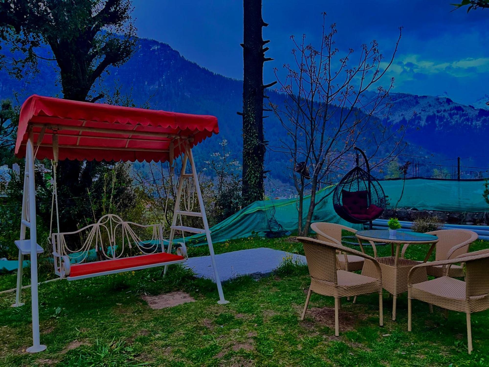 The Manu Emerald # Farmhouse # Top Selling Cottage In Manali # Peaceful Heritage Cozy Stay # Lawn With Bonfire # Most Awarded Экстерьер фото