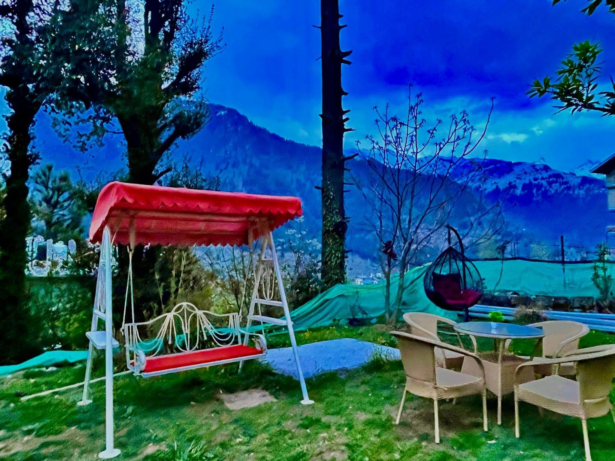 The Manu Emerald # Farmhouse # Top Selling Cottage In Manali # Peaceful Heritage Cozy Stay # Lawn With Bonfire # Most Awarded Экстерьер фото