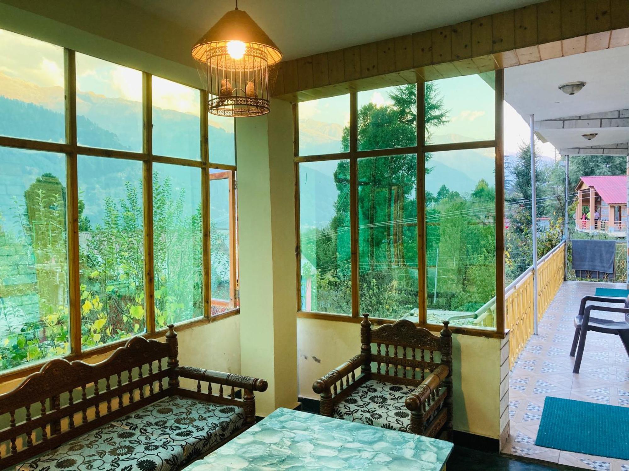 The Manu Emerald # Farmhouse # Top Selling Cottage In Manali # Peaceful Heritage Cozy Stay # Lawn With Bonfire # Most Awarded Экстерьер фото